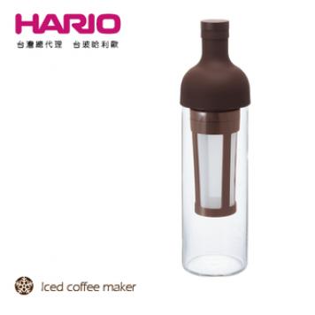 HARIO 酒瓶冷泡咖啡壺咖啡色650ml