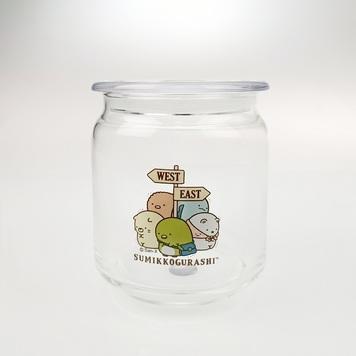 角落小夥伴玻璃密封罐500ml(旅行)-台灣玻璃館