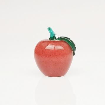 mini蘋果紅(綠葉)-台灣玻璃館