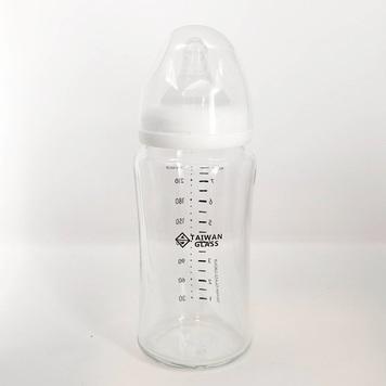 寬口奶瓶240ml-台灣玻璃館
