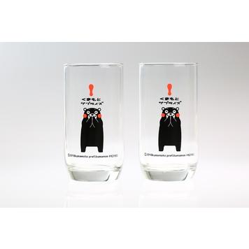 KUMAMON玻璃杯(2入)