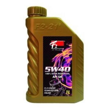 F2-21全酯高性能機油 5W-40 整箱 1Lx12瓶