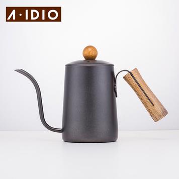 A-IDIO黑金木手沖壺