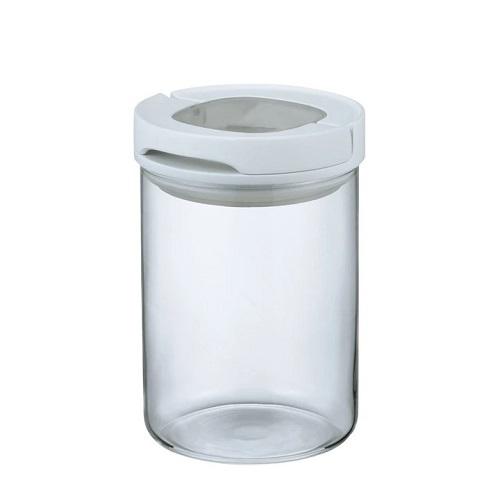 白色密封保鮮罐M-台灣玻璃館