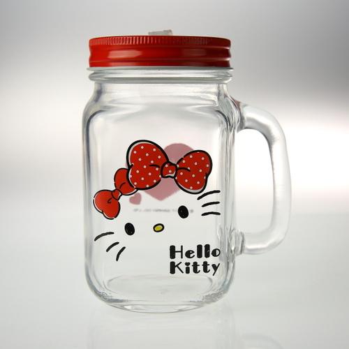 hello kitty杯罐-經典大臉-台灣玻璃館