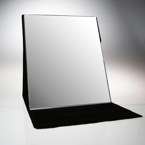 皮革折疊鏡(大)-台灣玻璃館