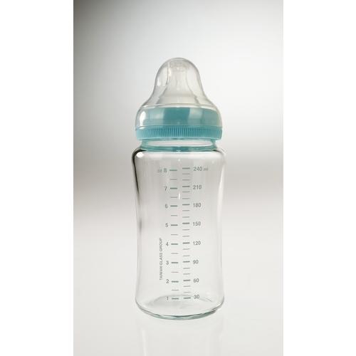 寬口奶瓶(3大3小)/組-台灣玻璃館