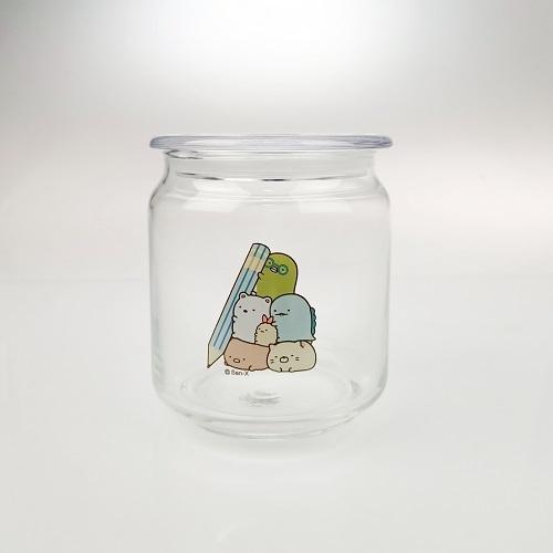 角落小夥伴玻璃密封罐500ml(筆)-台灣玻璃館