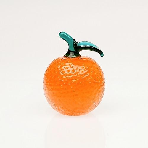 mini橘子(綠葉)-台灣玻璃館