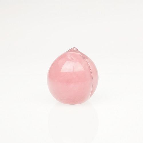  mini喜桃(粉紅)-台灣玻璃館