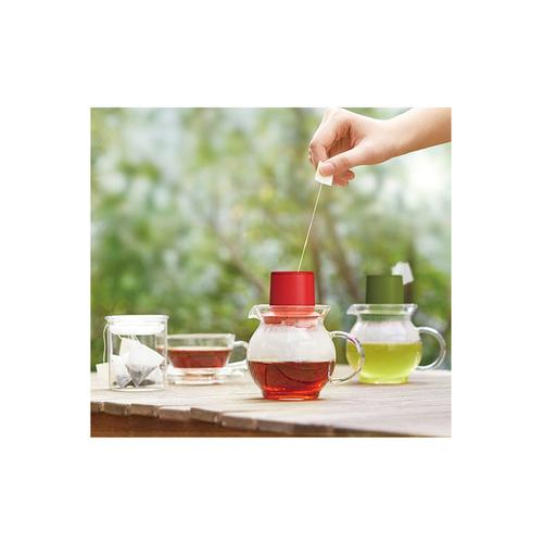 茶包專用白色泡茶壺-台灣玻璃館