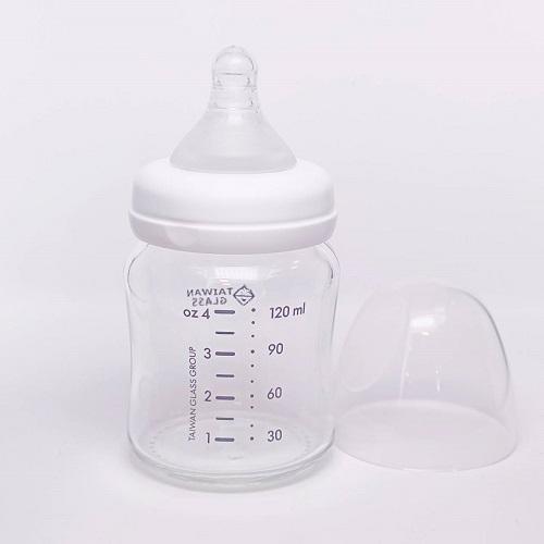 寬口奶瓶120ml-台灣玻璃館
