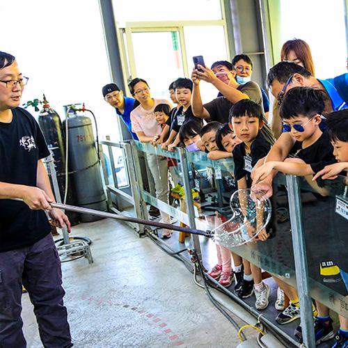 親子玻璃吹製手作課程