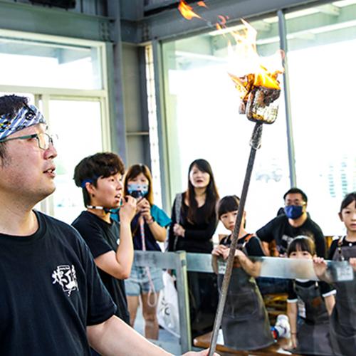 親子玻璃吹製手作課程