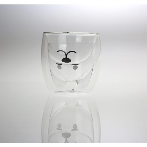 超萌動物雙層杯-台灣玻璃館