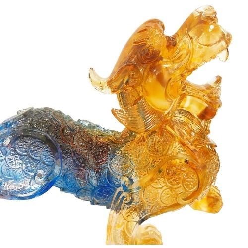 特大錢幣貔貅-台灣玻璃館