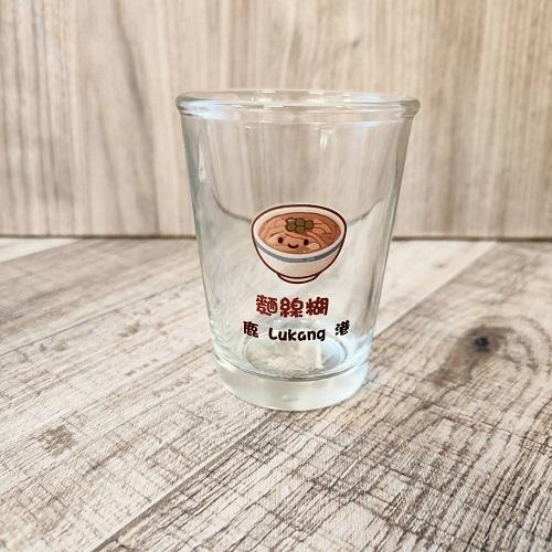 臺灣玻璃舘限定彰化小吃玻璃杯組-臺灣玻璃舘