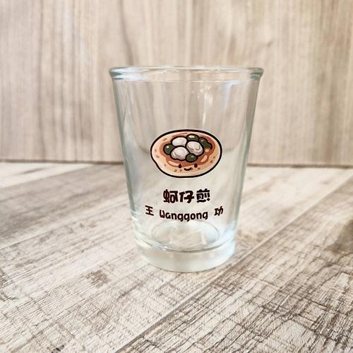 臺灣玻璃舘限定彰化小吃玻璃杯組-臺灣玻璃舘