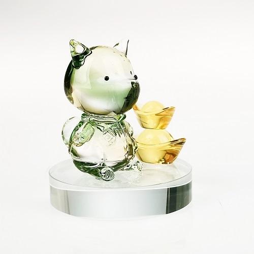 送財來(生肖)-台灣玻璃館