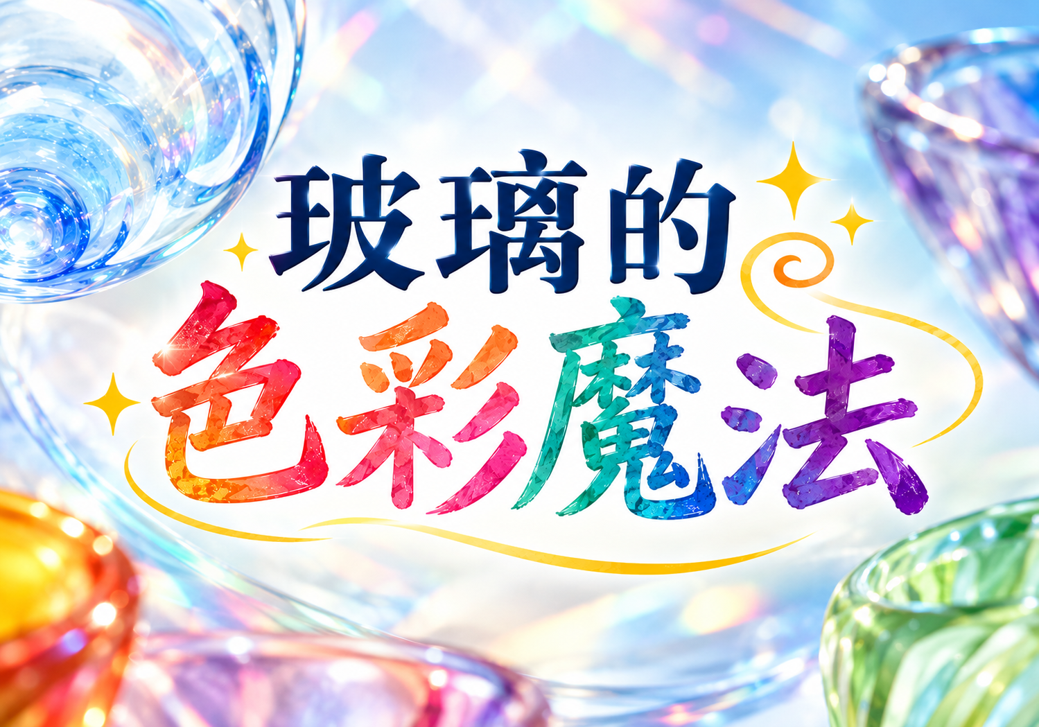 玻璃的色彩魔法